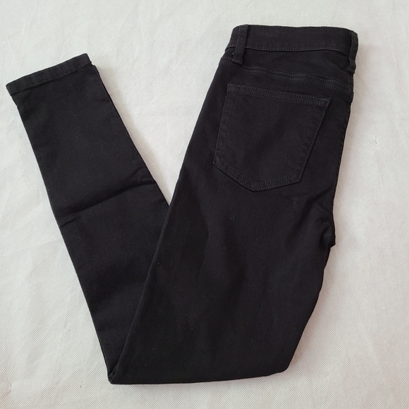 BCBGMaxazria Naomi high rise skinny black jean - Picture 3 of 6